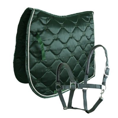 Metallic Collection Dressage Bundle Hunter Green